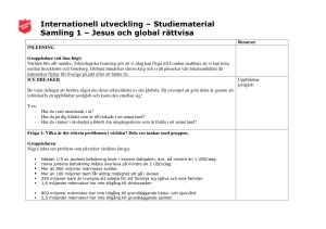 Jesus och global rättvisa