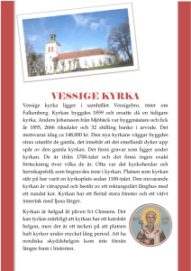 Folder om Vessige kyrka