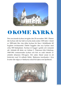 Folder om Okome kyrka