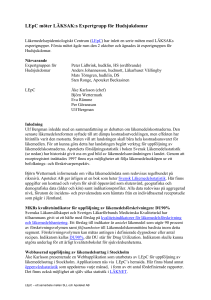 LEpC möter LÄKSAKs Expertgrupper