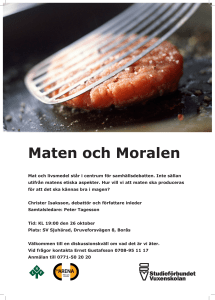Maten och Moralen