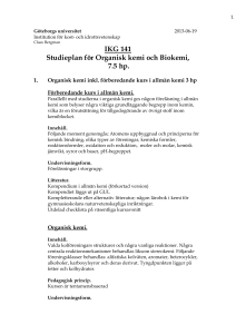 Kursp Biokemi Dietist 990606 - GUL