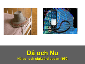 En operationssal i Sverige
