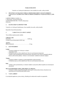 PAKKAUSSELOSTE Veterelin vet 4 mikrog/ml injektioneste, liuos