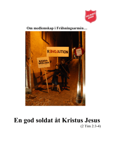 En god soldat åt Jesus Kristus