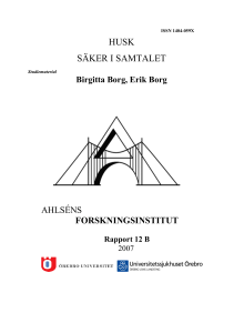 Rapport i fulltext - Region Örebro län
