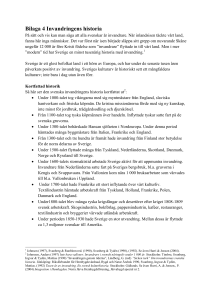 Bilaga 4 Invandringens historia