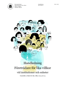 Handledning Företrädare för lika villkor - Aurora