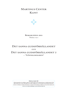 Det sanna gudsförhållandet Det sanna gudsförhållandet 2 Martinus