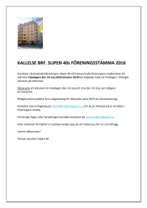 Kallelse och dagordning 2016
