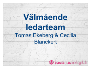 Coachande samtal – samtalsmodell