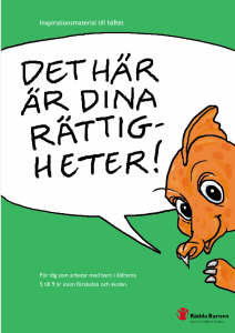 Inspirationsmaterial till häftet