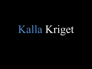 Kalla Kriget