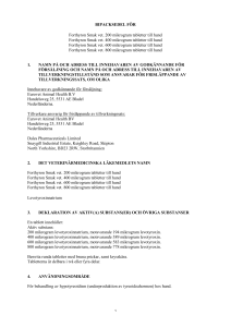 Forthyron Smak vet. tablet PL