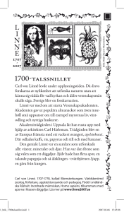 1700-talssnillet