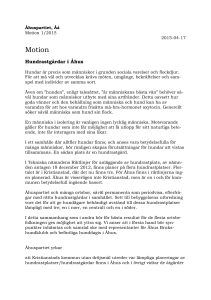 Motion Hundrastgårdar i Åhus
