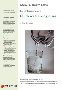 Dricksvattenreglerna