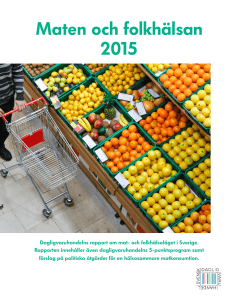 Maten och folkhälsan 2015