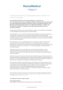 Publicerade prekliniska resultat bekräftar IdeS potential