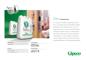 Produktdokument 1