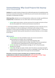 TEIO04_Sammanfattning-Why-Good-Projects-Fail