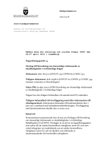 Rådspromemoria
