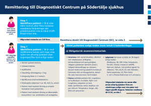 Remittering till Diagnostiskt Centrum på Södertälje sjukhus