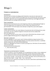 Former av diskriminering
