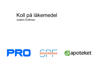 Koll på läkemedel – samverkan för bättre