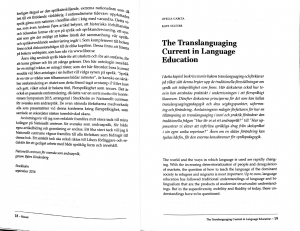 Translanguaging